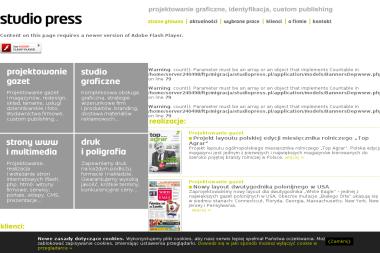 Studio Press - Wykonanie Strony Internetowej Tychy