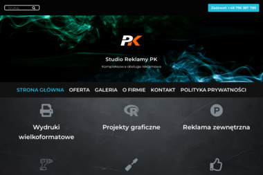 Studio Reklamy Przemysław Kaczmarek - Druk Solwentowy Rogowo