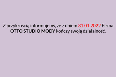 Studio Mody Otto - Krawiec Łódź