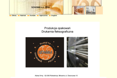 Szagma - Druk Katalog&oacute;w Mrowino