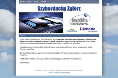 Auto-Szyberdachy Pawłowski S. - Okna Energooszczędne Zgierz