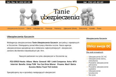 Tanie Ubezpieczenia - Ubezpieczenie samochodu Szczecin