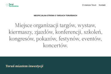 Targi Toruńskie Sp. z o.o. - Wynajem Nieruchomości Toruń