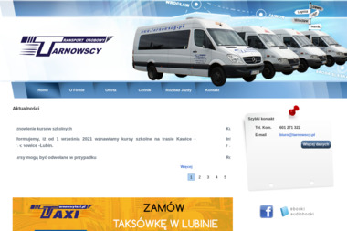 Firma Przewozowa Tarnowscy Tarnowska Iwona - Transport Autokarowy Lubin