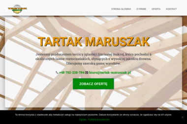 Tartak Maruszak. Drewno budowlane, więźba dachowa - Tartak Krasnobród