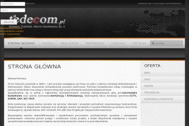 Tedecom Grzegorz Trębiński Marcin Daszkiewicz Spółka Jawna - Instalacje Elektryczne Wichorowo