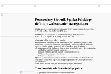 Tekstownia Pl Michał Madaliński - Tłumacze Grodzisk Mazowiecki