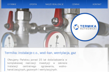 Termika Włodzimierz Rutkowski Instalacje Sanitarne i Gazowe. Hydraulik, usługi hydrauliczne - Usuwanie Awarii Hydraulicznych Pruszków