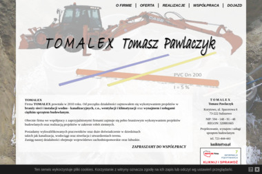 TOMALEX Tomasz Pawlaczyk - Firma Budująca Domy Pod Klucz Korytowo
