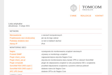 Tomcom. Administracja systemami, serwis komputerowy - Serwis Laptopów Otwock