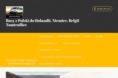 Tomtrafficc. Busy do Holandii i Niemiec - Transport Autokarowy Dobre Miasto