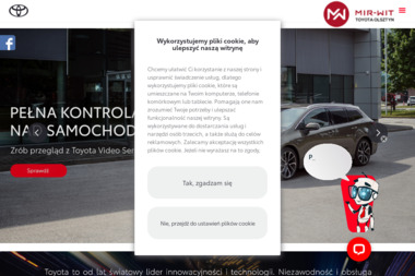Dealer Toyota MIR - WIT Sp. z o.o. Salon samochodów - Leasing Operacyjny Olsztyn