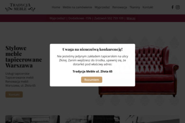 Tradycja-Meble - Tapicer Warszawa