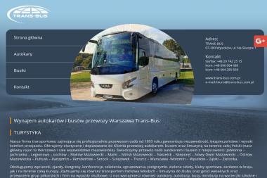 Trans Bus Sławomir Jan Ślesicki - Przewóz osób Wyszków