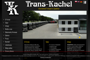 Trans Kachel Sp. z o.o. - Transport ciężarowy krajowy Sławno