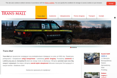 Trans-Mall Dariusz Malinowski - Transport Aut z Holandii Lublin