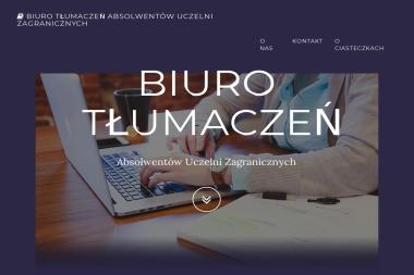 Biuro Tłumaczeń Absolwentów Uczelni Zagranicznych Krzysztof Tunak - Biuro Tłumaczeń Nowy Tomyśl