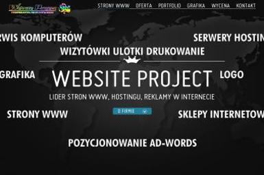 Website Project Biuro Projektowe. Projektowanie stron internetowych - Strony internetowe Siedlce