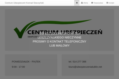 Centrum Ubezpieczeń Barbara Siwczyńska - Ubezpieczenia Odpowiedzialności Cywilnej Lublin