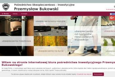 Bukowski Przemysław. Pośrednictwo Ubezpieczeniowo Inwestycyjne - Ubezpieczenie samochodu Maruszyna