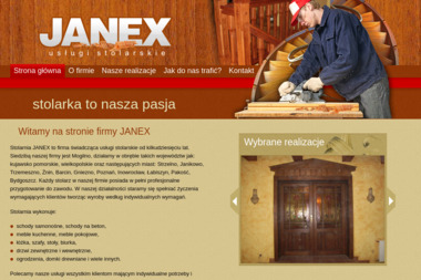Janex Usługi Stolarskie - Producent Schodów Stalowych Mogilno