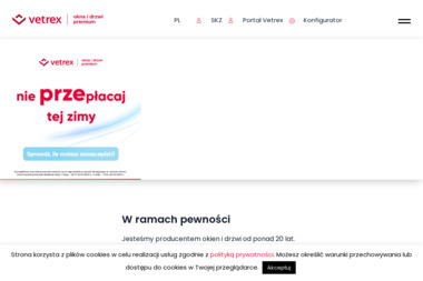 Vetrex Sp. z o.o. - Okna PCV Rokitki
