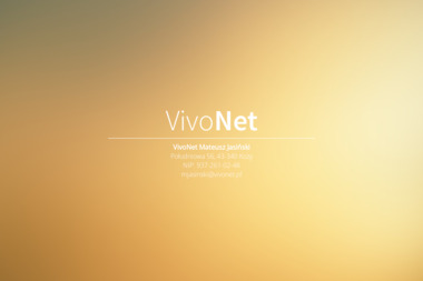 Vivonet Mateusz Jasiński - Aranżacja Mieszkań Kozy