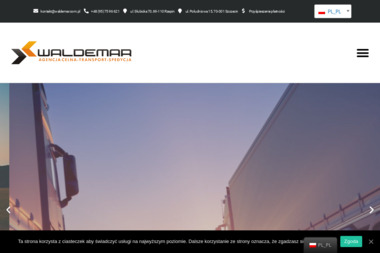 Transport, Spedycja, Agencja Celna Waldemar Sp. z o.o. - Transport Ciężki Rzepin