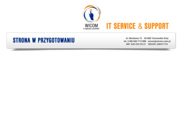 Wicom Tomasz Łosik - Webmasterzy Tarnowskie Góry