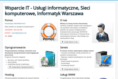 Wsparcie It Marcin Marynowski - Pogotowie Komputerowe Kobyłka