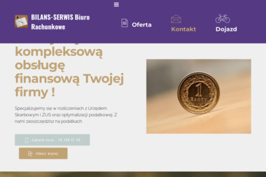 Biuro Rachunkowe "Bilans-Serwis" - Księgowanie Przychodów i Rozchodów Mińsk Mazowiecki