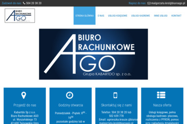 Biuro Rachunkowe AGO - Biuro Rachunkowe Tarnowskie G&oacute;ry