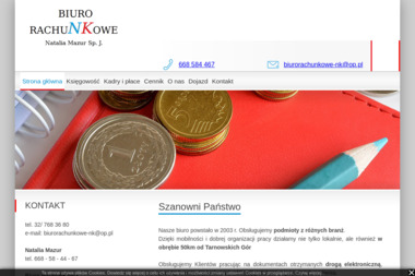 Biuro RachuNKowe  - Natalia Mazur Krystyna Dzięcioł sp. j. - Sprawozdania Finansowe Tarnowskie G&oacute;ry