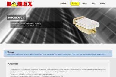 DAMEX Damian Wójcicki - Wymiana Instalacji Elektrycznej Wysokie Mazowieckie