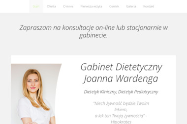 Gabinet Dietetyczny Joanna Wardenga - Dietetyk Dąbrowa Górnicza