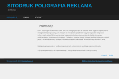 SITODRUK, POLIGRAFIA, REKLAMA - Usługi Poligraficzne Gorzów Wielkopolski