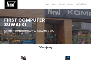 First Computer - Strona Internetowa Suwałki
