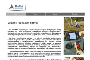 BioNet Technology - Pomiary Oświetlenia Piła