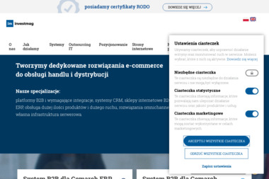 Investmag s.c. - Strona www Dąbrowa Górnicza