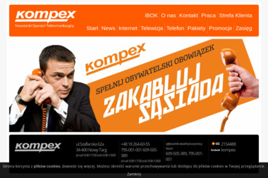Firma Handlowo - Usługowa KOMPEX - Usługi Komputerowe Nowy Targ