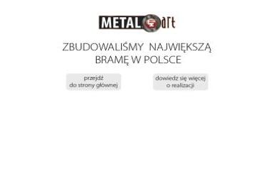 METAL ART - Ogrodzenia kute Białe Błota