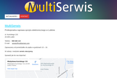 MultiSerwis - Serwis Komputerowy Lublin
