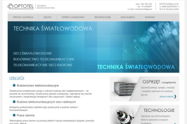 OptoTel - Obsługa Stron Internetowych Jelenia Góra