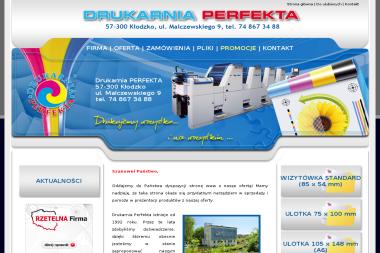Zakład Poligraficzny PERFEKTA - Naklejki Kłodzko