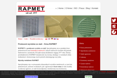 Zakład Wyrobów Metalowych RAPMET - Inżynier Budownictwa Kłodzko