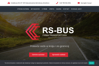 Firma Przewozowa Rs Bus Elżbieta Rejentowicz - Transport Drogowy Górzno-Wybudowanie