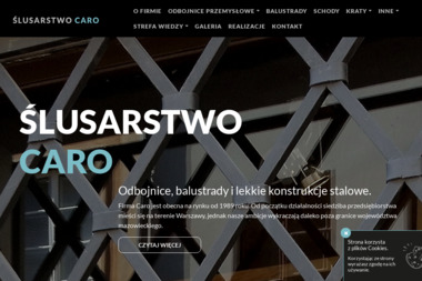 Ślusarstwo Caro - Metalowe Schody Warszawa