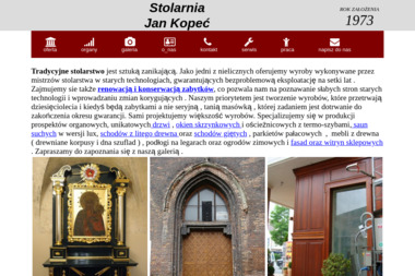Stolarnia Jan Kopeć - Okna Baranów Sandomierski