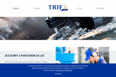 TRIF - Zakład Ślusarsko Mechaniczny - Operator cnc Łódź