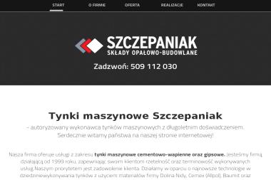 Tynki maszynowe Szczepaniak - Tynk Gipsowy Kurowice